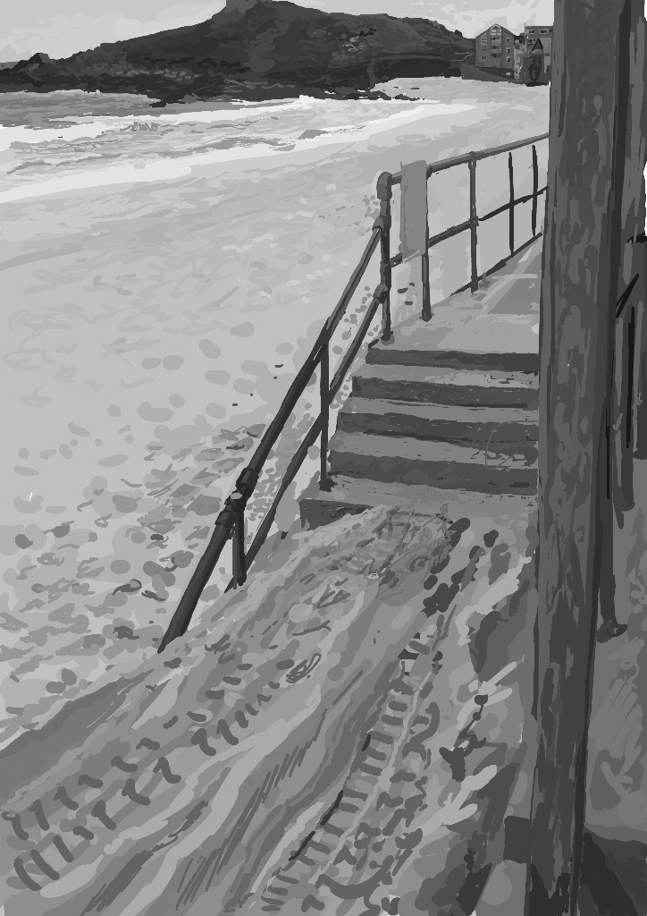 stairs-into-sand